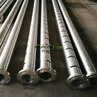 Square Stainless Steel Slotted Pipe , Seamless Slotted Screen Pipe API J55 Grade